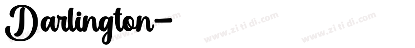 Darlington字体转换