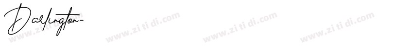 Darlington字体转换