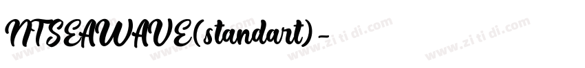 NTSEAWAVE(standart)字体转换
