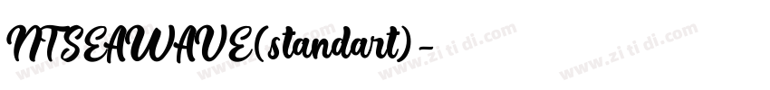 NTSEAWAVE(standart)字体转换