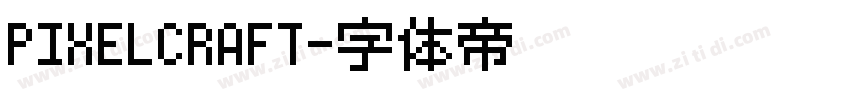 PIXELCRAFT字体转换