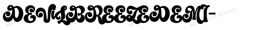 DEViLBREEZEDEMI字体转换