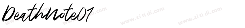 DeathNote01字体转换