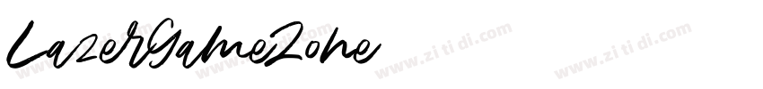 LazerGameZone字体转换