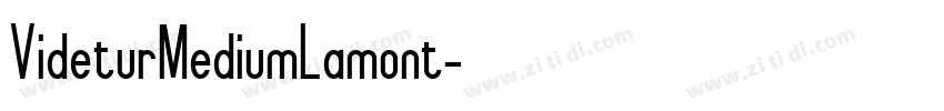 VideturMediumLamont字体转换 VideturMediumLamont字体转换