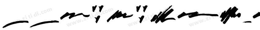 DeliriumSample字体转换