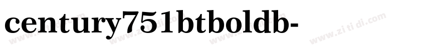 century751btboldb字体转换