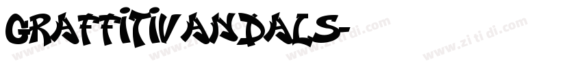 GraffitiVandals字体转换