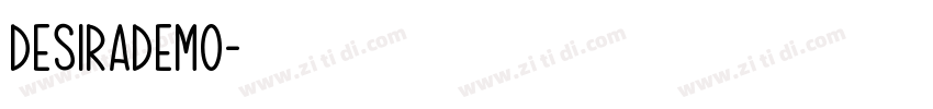 desirademo字体转换