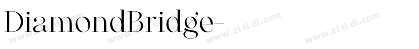 DiamondBridge字体转换