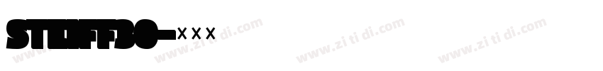steiff30字体转换