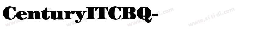 CenturyITCBQ字体转换