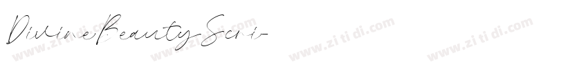 DivineBeautyScri字体转换