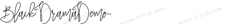 BlackDramaDemo字体转换