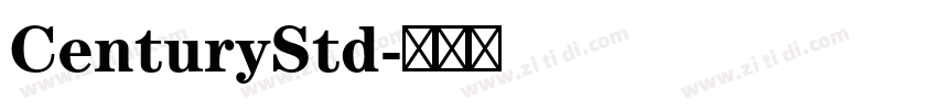 CenturyStd字体转换