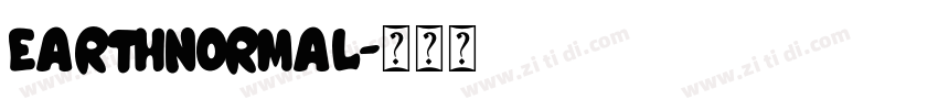 EarthNormal字体转换