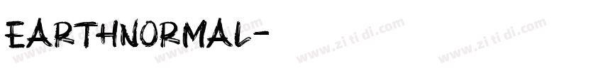 EarthNormal字体转换