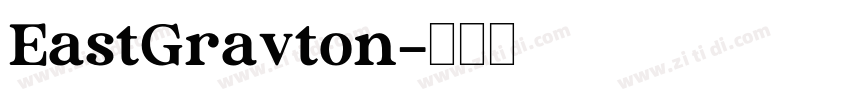 EastGravton字体转换