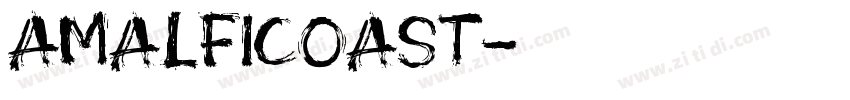 AmalfiCoast字体转换