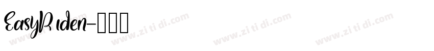 EasyRiden字体转换