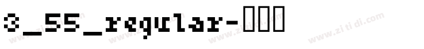 3_55_regular字体转换