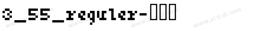 3_55_reguler字体转换