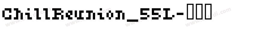 ChillReunion_55L字体转换