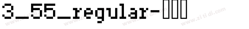 3_55_regular字体转换