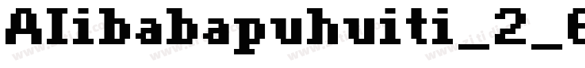 AIibabapuhuiti_2_65_字体转换