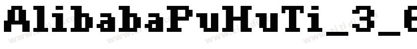 AlibabaPuHuTi_3_65_M字体转换
