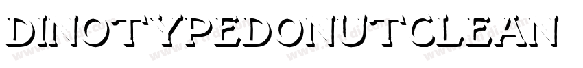 dinotypedonutclean字体转换