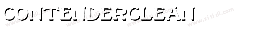 ContenderClean字体转换