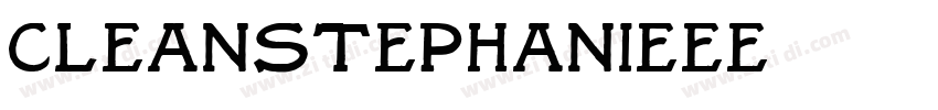 CleanStephanieee字体转换