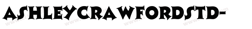 AshleyCrawforDStd字体转换