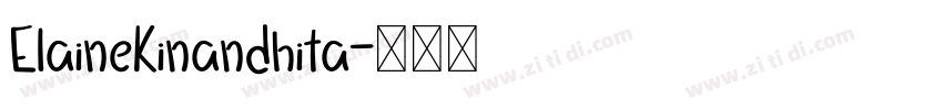 ElaineKinandhita字体转换