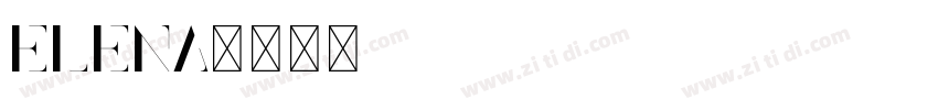 Elena字体转换