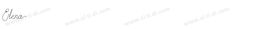 Elena字体转换
