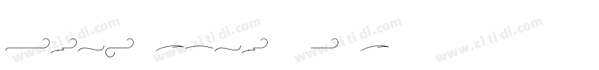 BerkshireSwash字体转换