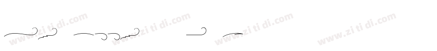 DevinnesSwash字体转换