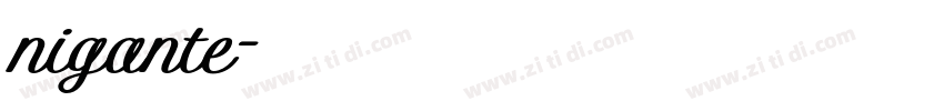 nigante字体转换
