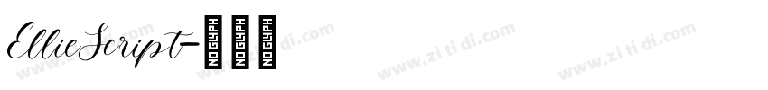 EllieScript字体转换