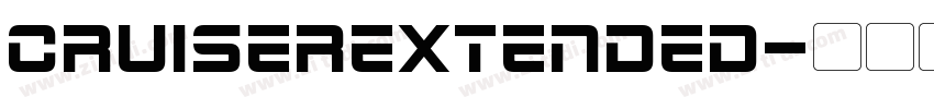 CruiserExtended字体转换