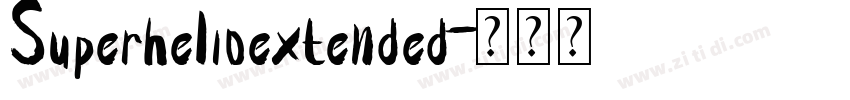 Superhelioextended字体转换