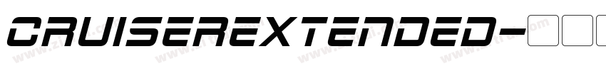 CruiserExtended字体转换