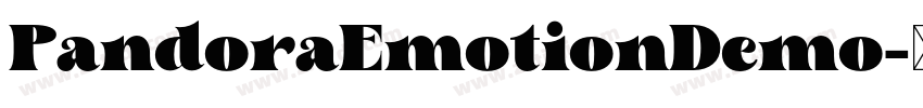 PandoraEmotionDemo字体转换