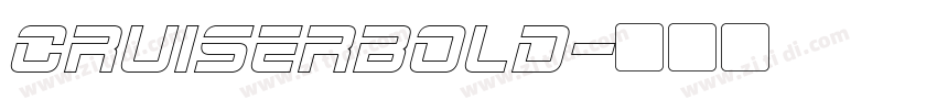 CruiserBold字体转换