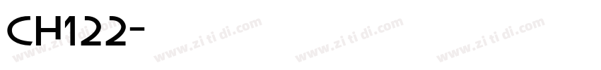 CH122字体转换