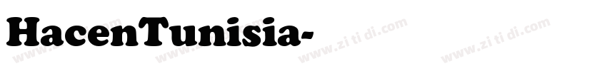 HacenTunisia字体转换