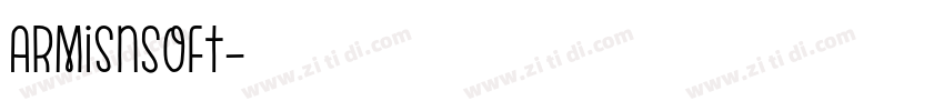 ArmisnSoft字体转换