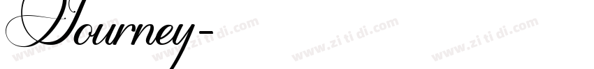 Journey字体转换
